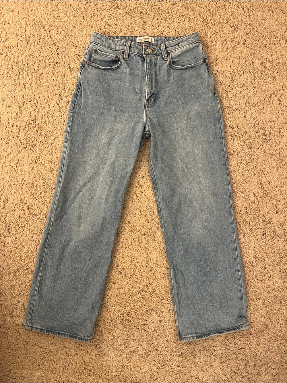 Abercrombie & Fitch 90s Relaxed Jean High Rise